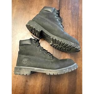 Timberland men's black work boots size 6.5